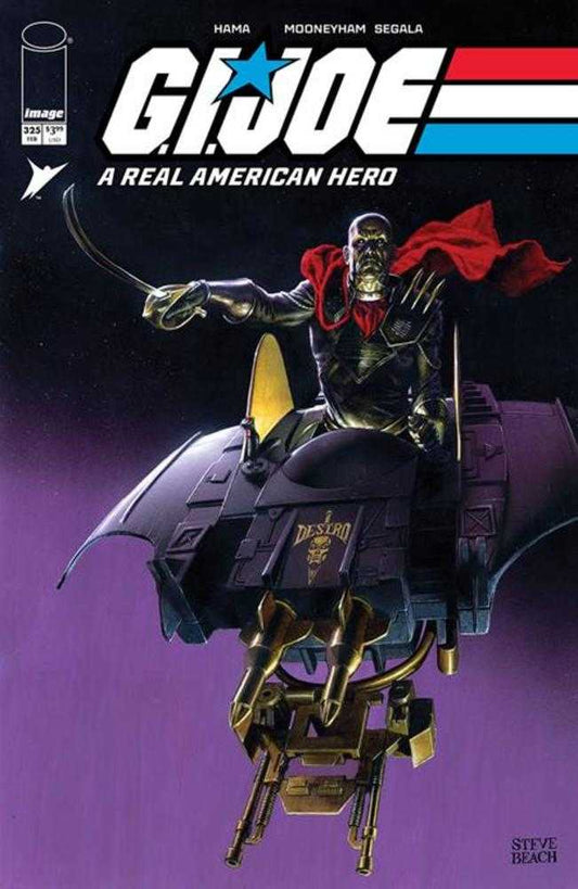 G.I. Joe A Real American Hero 325 Cover C 1 in 10 Steve Beach Gears Of Joe Variant - Cadets Toys & Comics