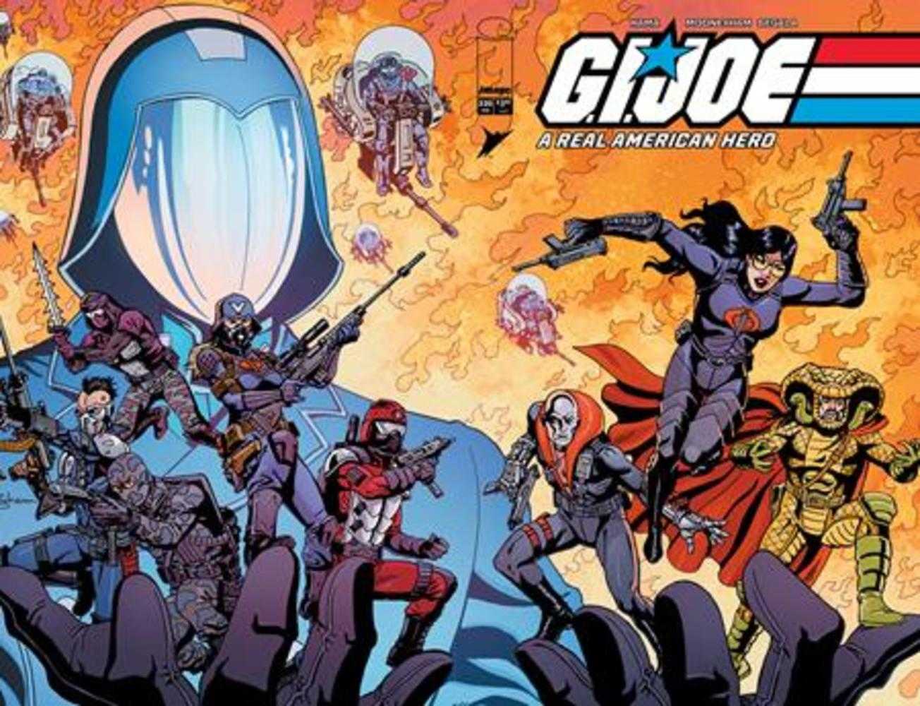 G.I. Joe A Real American Hero 325 Cover D Rod Whigham & Mike Spicer Anniversary Wraparound Variant - Cadets Toys & Comics
