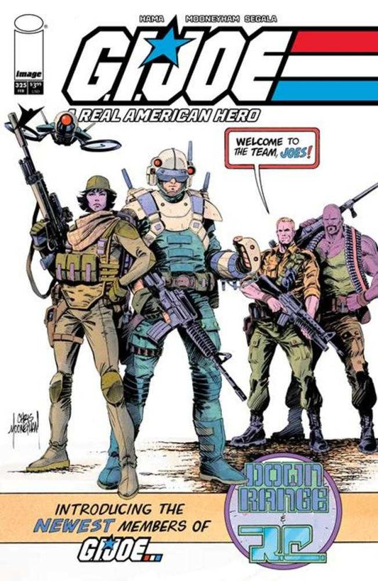 G.I. Joe A Real American Hero 325 Cover E Chris Mooneyham New Joe Variant - Cadets Toys & Comics