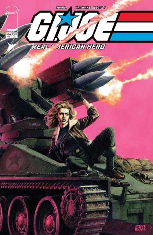 G.I. Joe A Real American Hero 326 Cover C 1 in 10 Steve Beach Variant - Cadets Toys & Comics