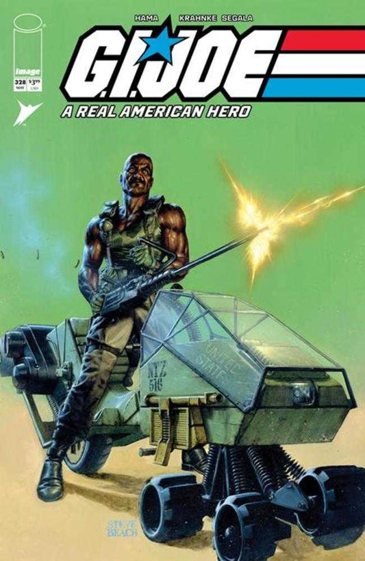 G.I. Joe A Real American Hero 328 Cover C 1 in 10 Steve Beach Gears Of Joe Variant - Cadets Toys & Comics