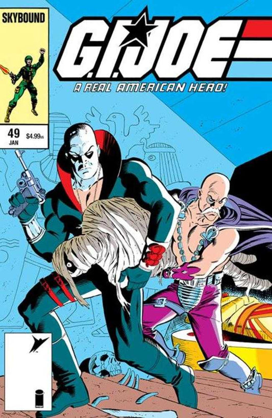 G.I. Joe A Real American Hero 49 Hama Files Edition Cover C Mike Zeck Foil Variant - Cadets Toys & Comics