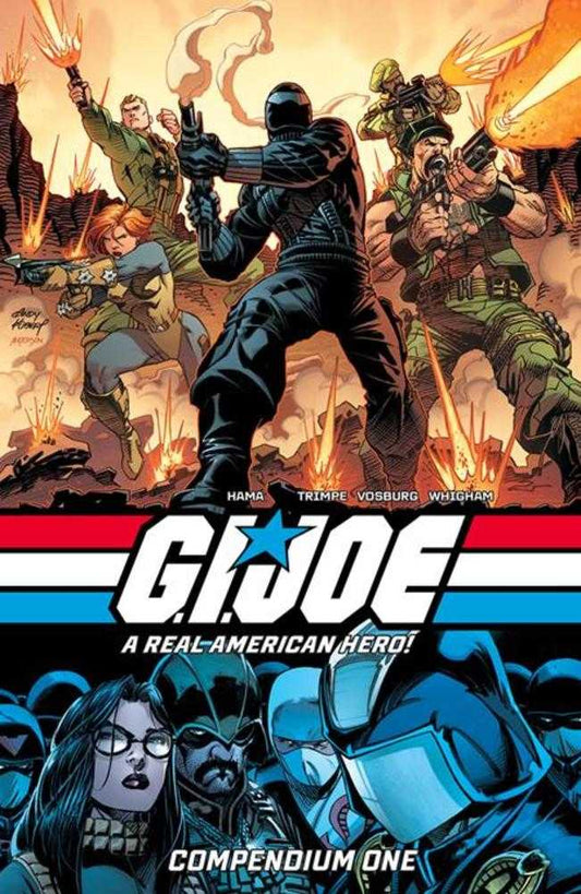 G.I. Joe A Real American Hero Compendium TPB Book 01 Book Market Andy Kubert & Brad Anderson Cover - Cadets Toys & Comics