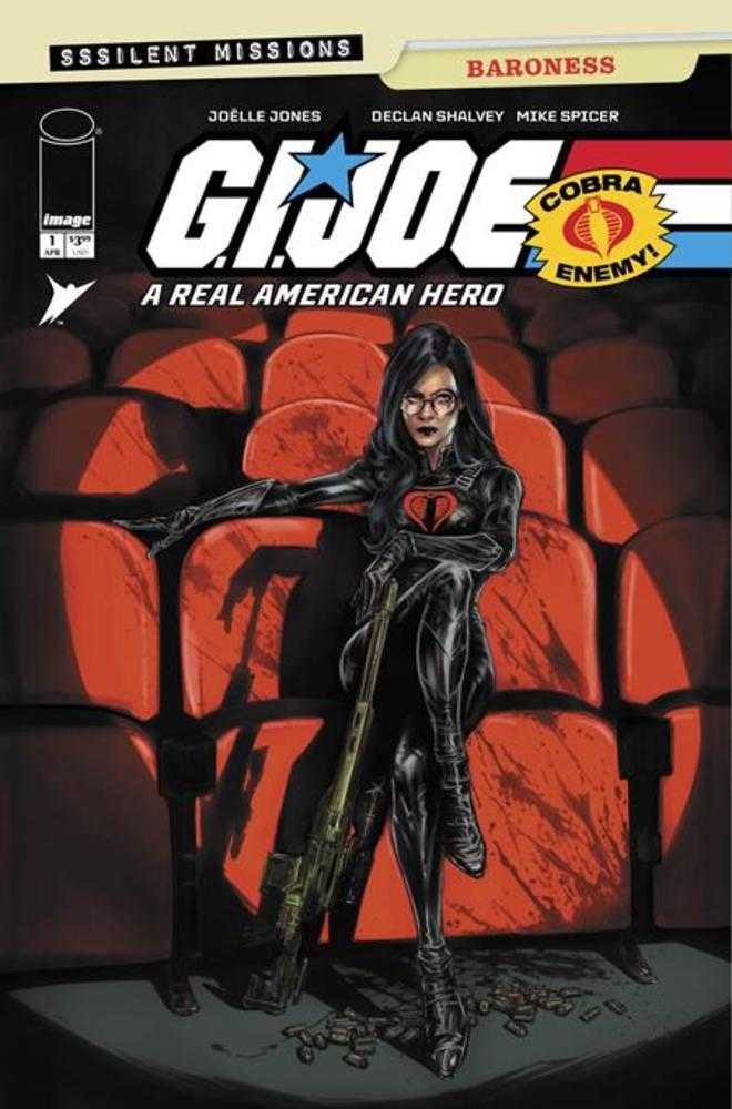 G.I. Joe A Real American Hero Sssilent Missions Baroness 1 (One Shot) Cover A Joelle Jones - Cadets Toys & Comics