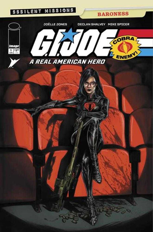 G.I. Joe A Real American Hero Sssilent Missions Baroness 1 (One Shot) Cover A Joelle Jones - Cadets Toys & Comics