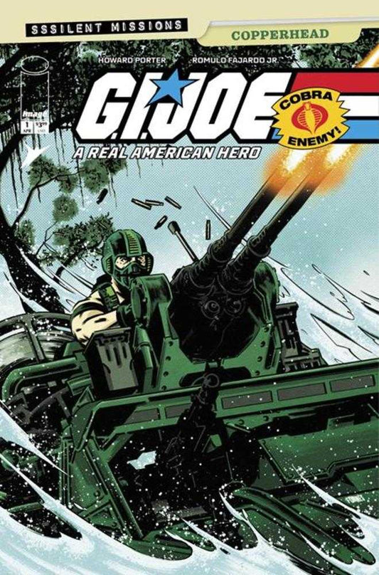 G.I. Joe A Real American Hero Sssilent Missions Copperhead 1 (One Shot) Cover B Jorge Fornes Variant - Cadets Toys & Comics