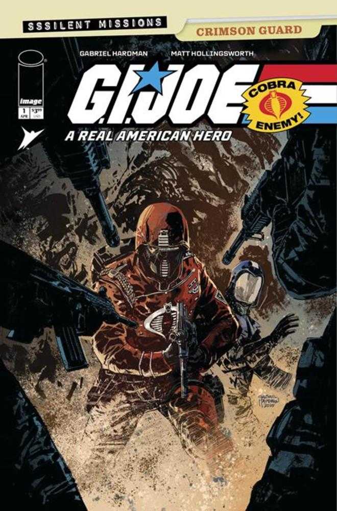 G.I. Joe A Real American Hero Sssilent Missions Crimson Guard 1 (One Shot) Cover A Gabriel Hardman - Cadets Toys & Comics