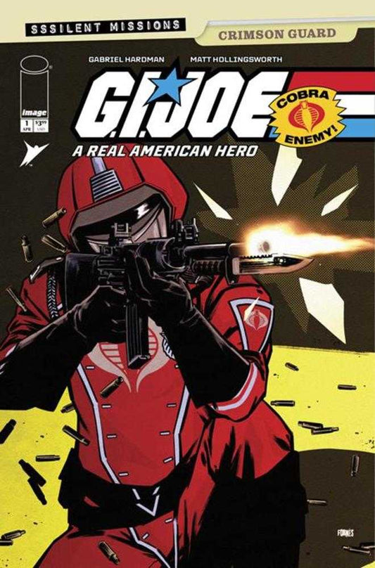 G.I. Joe A Real American Hero Sssilent Missions Crimson Guard 1 (One Shot) Cover B Jorge Fornes Variant - Cadets Toys & Comics