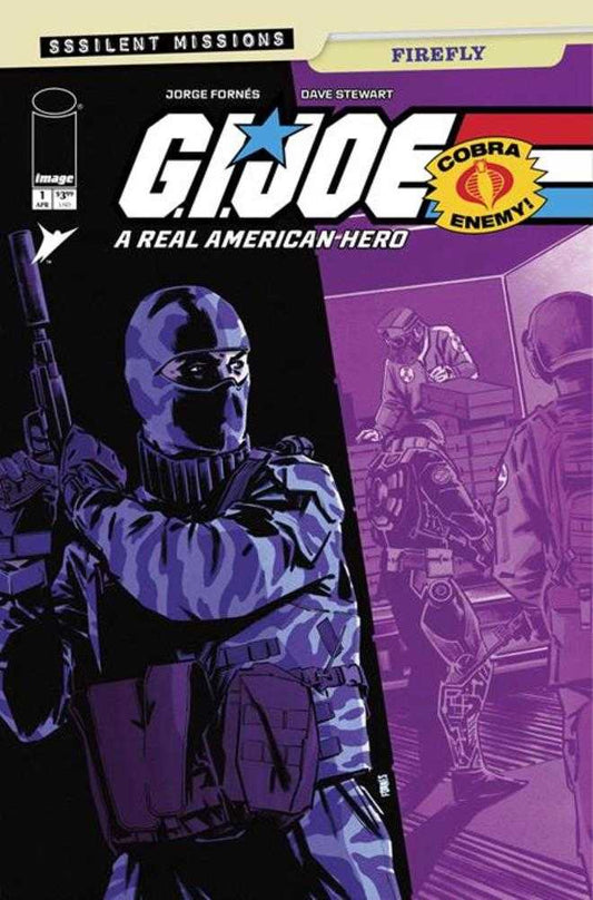 G.I. Joe A Real American Hero Sssilent Missions Firefly 1 (One Shot) Cover A Jorge Fornes - Cadets Toys & Comics