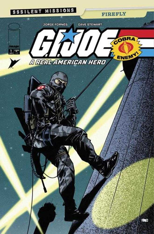 G.I. Joe A Real American Hero Sssilent Missions Firefly 1 (One Shot) Cover B Jorge Fornes Variant - Cadets Toys & Comics