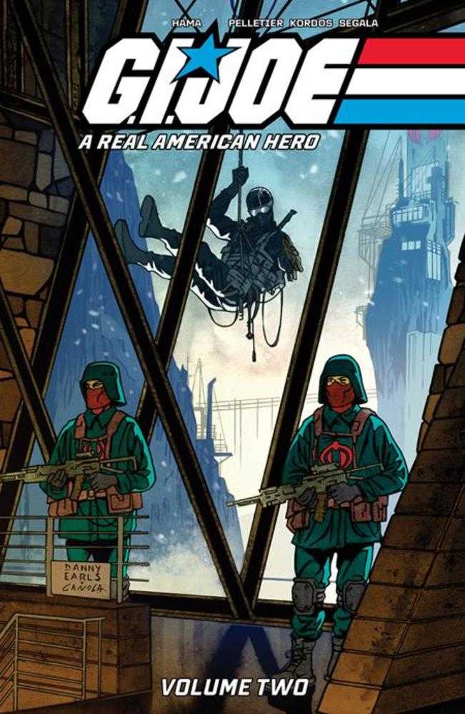 G.I. Joe A Real American Hero TPB Volume 02 Direct Market Exclusive Danny Earls Cover - Cadets Toys & Comics