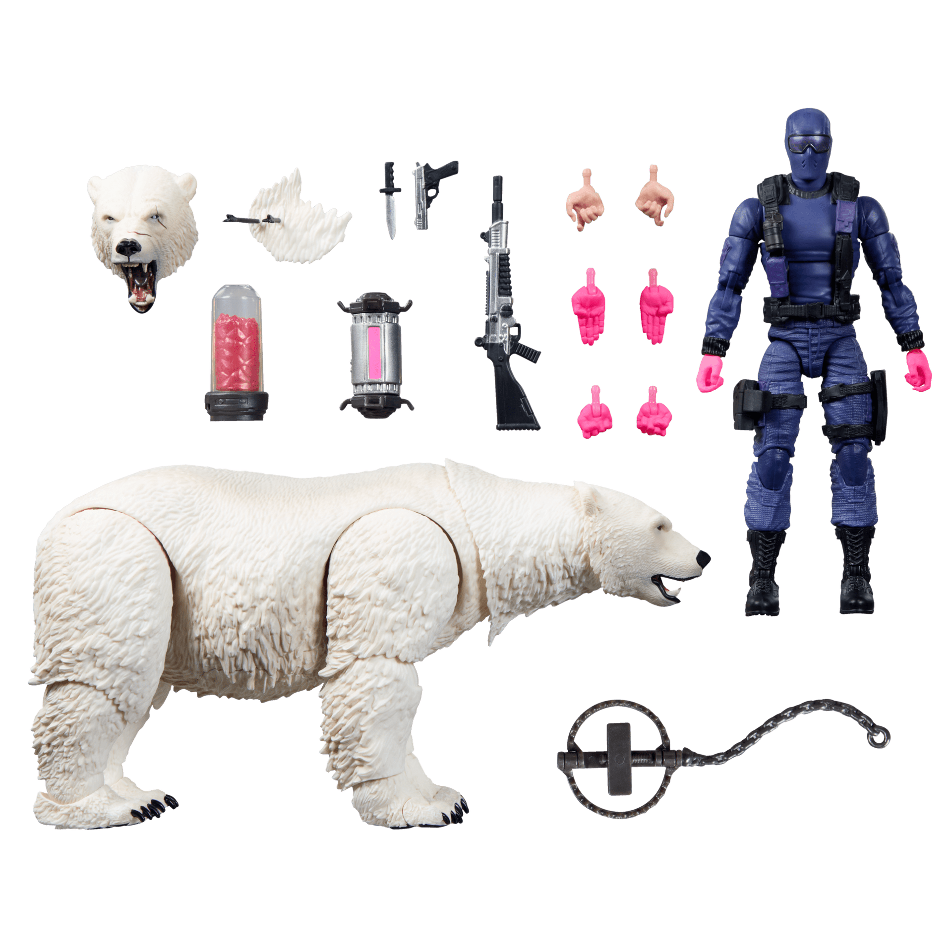 G.I. Joe Classified Series 161, Snake Eyes & Polar Bear - Cadets Toys & Comics