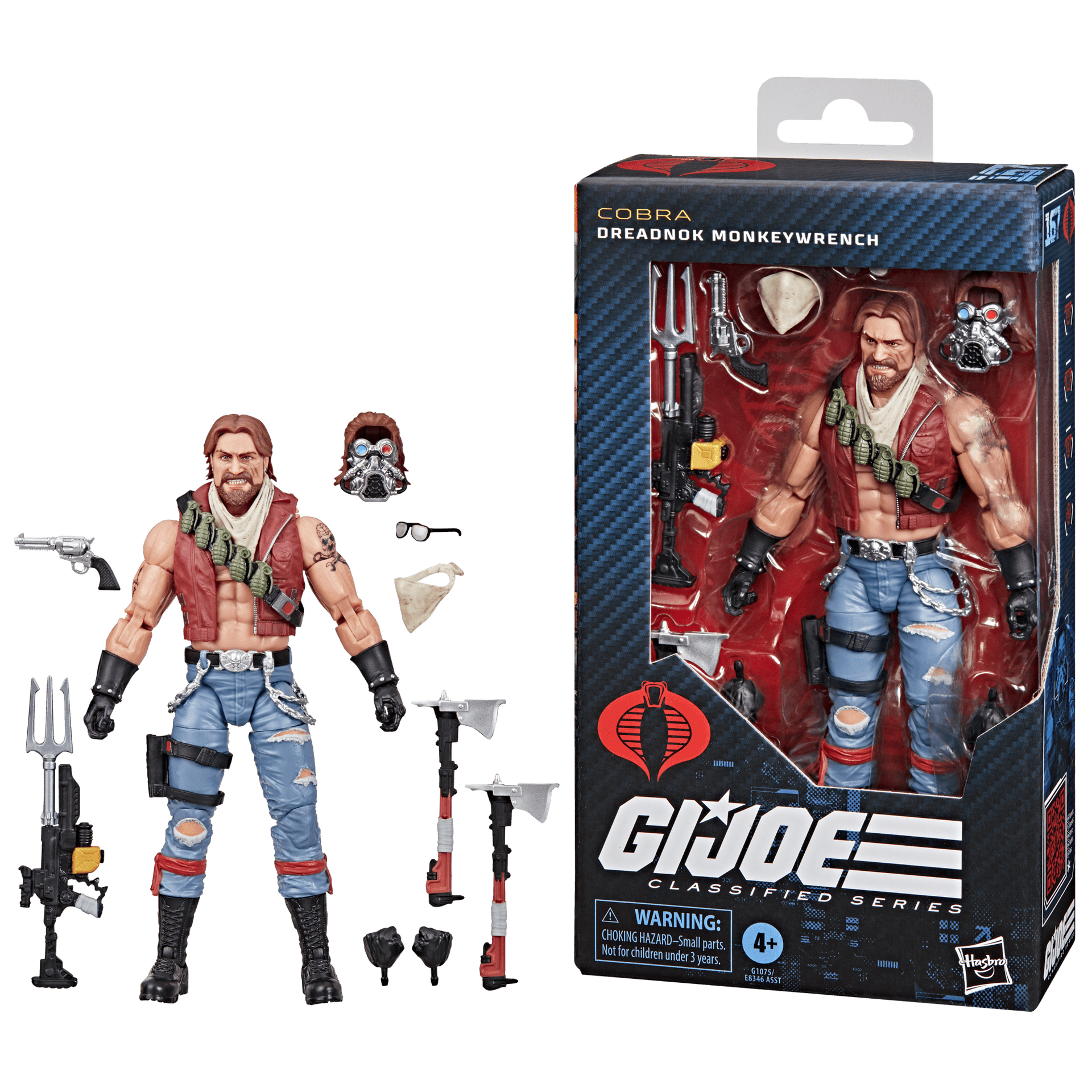 G.I. Joe Classified Series 167, Dreadnok Monkeywrench - Cadets Toys & Comics