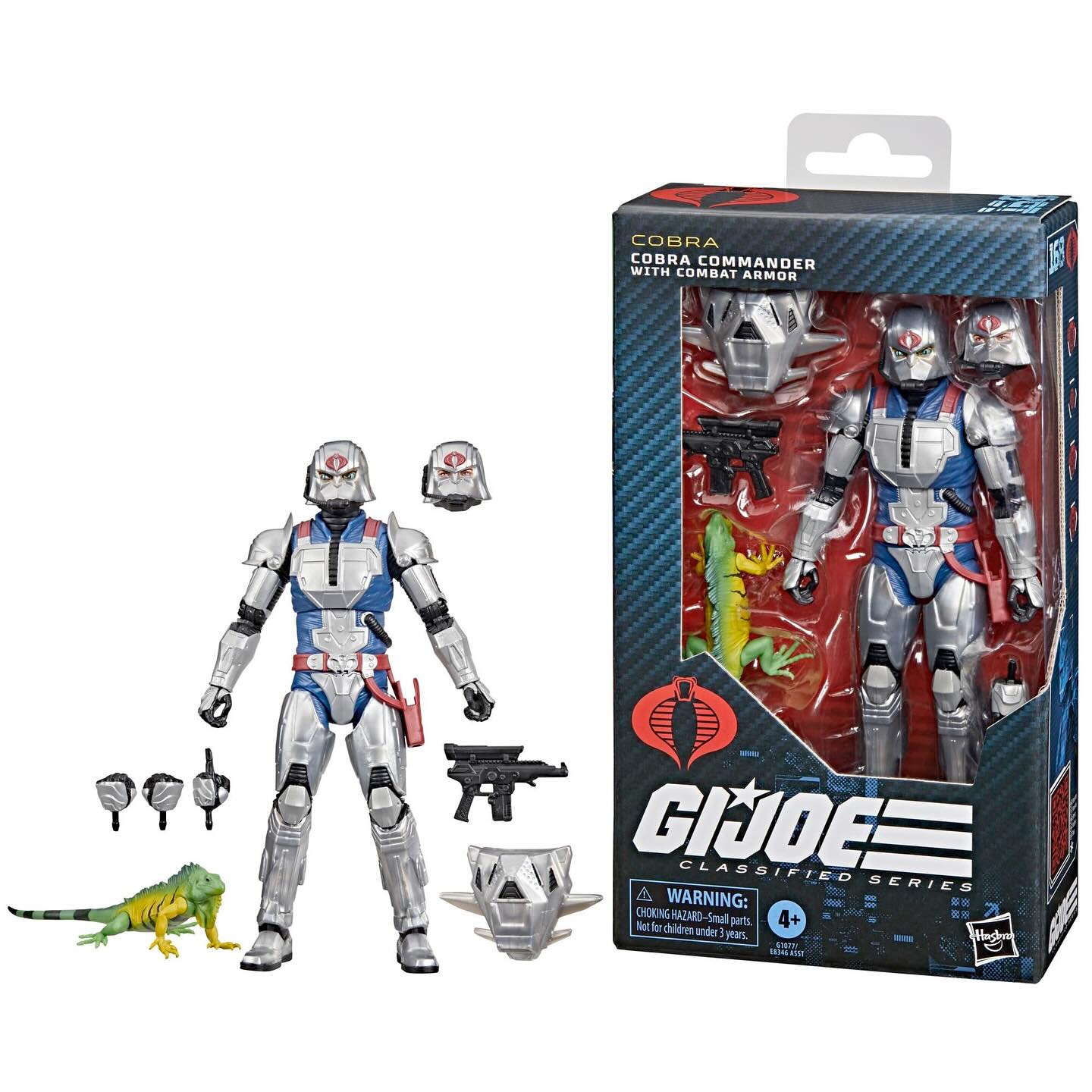 G.I. Joe Classified Series 168, Cobra Commander With Combat Armor - Cadets Toys & Comics