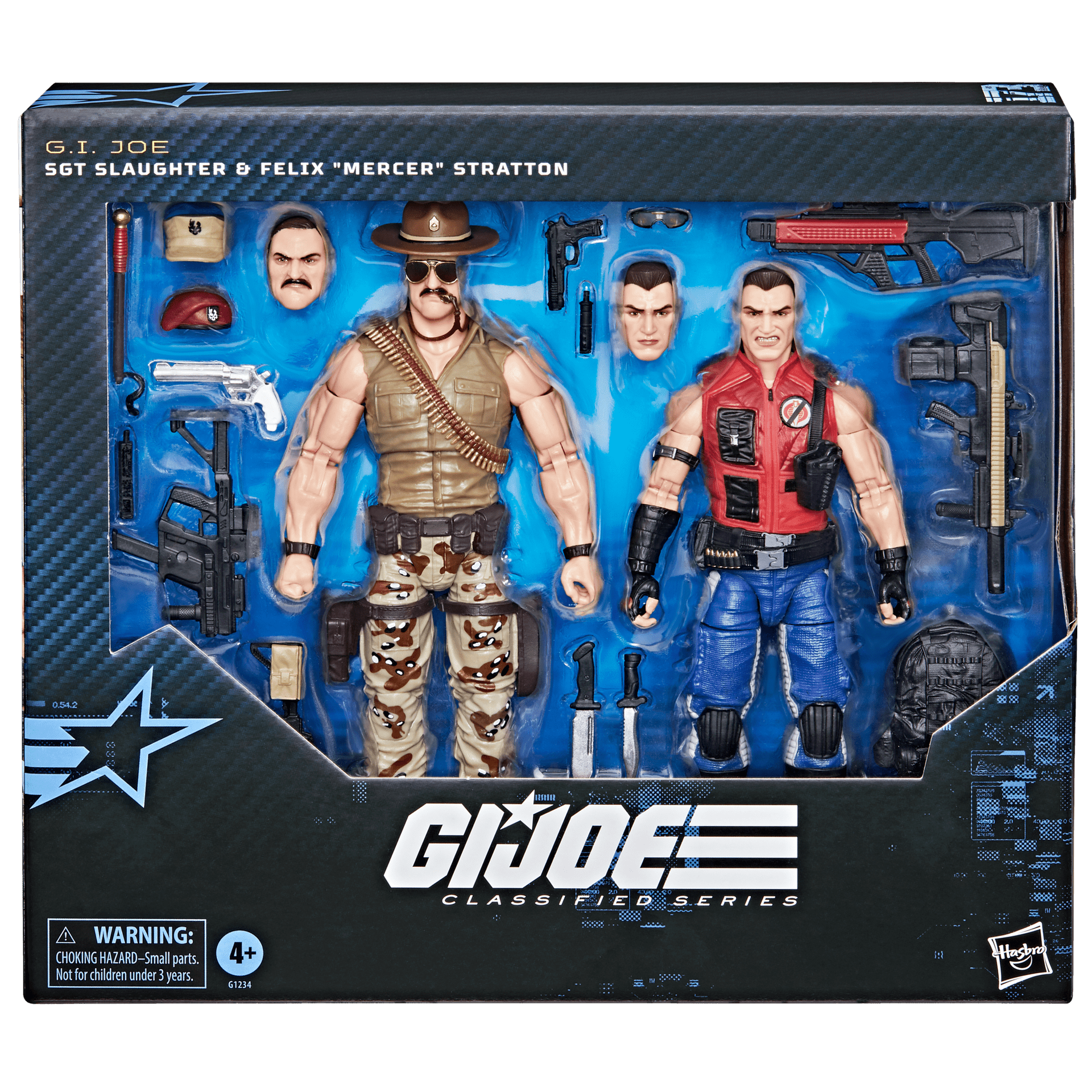G.I. Joe Classified Series #173, Sgt Slaughter & Felix "Mercer" Stratton