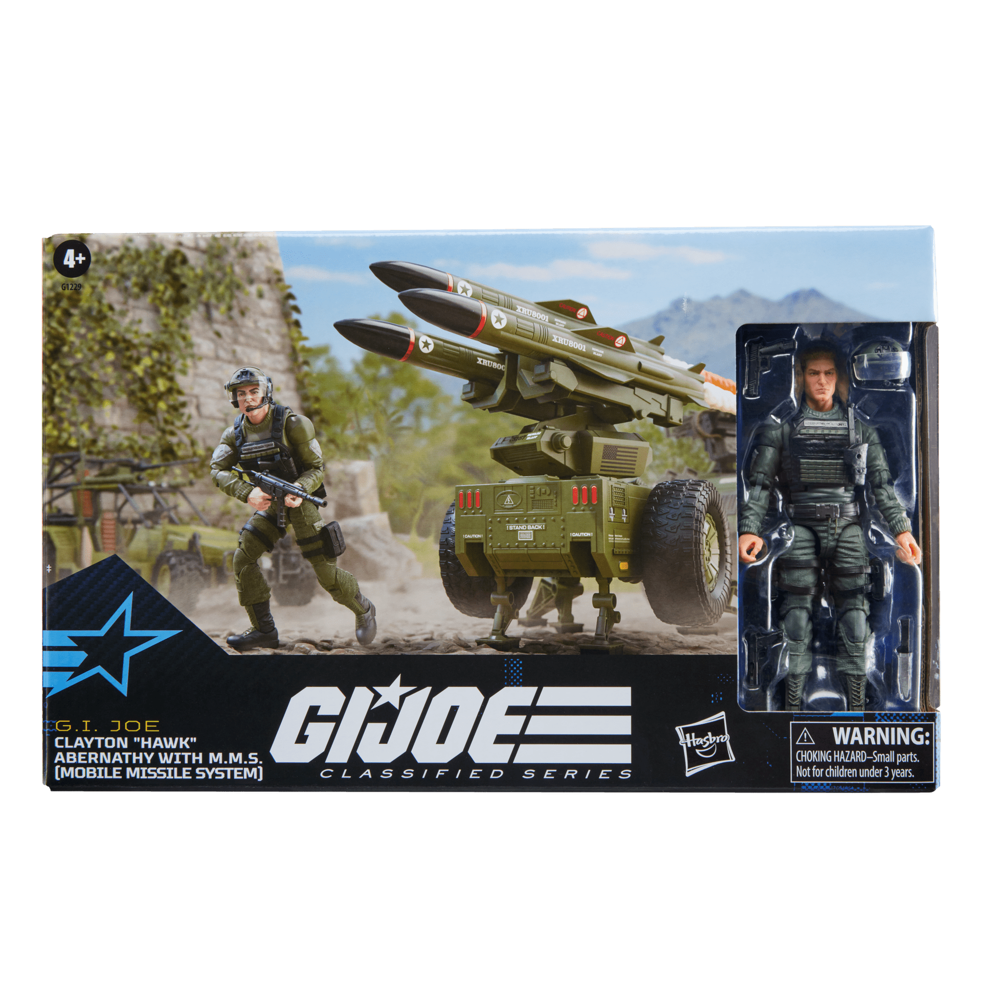 G.I. Joe Classified Series #182, Clayton “Hawk” Abernathy with M.M.S. (Mobile Missile System)