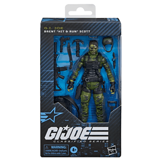 G.I. Joe Classified Series 188, Brent “Hit & Run” Scott - Cadets Toys & Comics