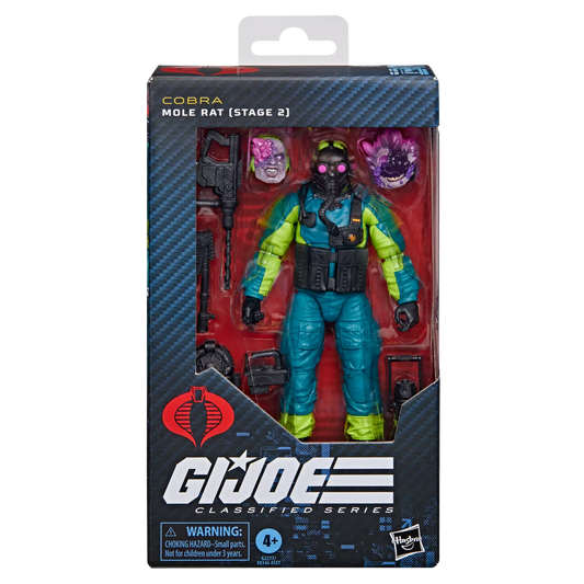 G.I. Joe Classified Series 190, Mole Rat (Stage 2) - Cadets Toys & Comics