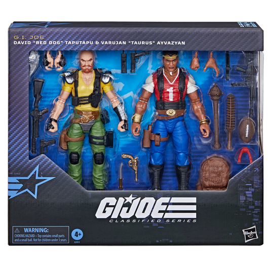 G.I. Joe Classified Series 193, David "Red Dog" Taputapu & Varujan "Taurus" Ayvazyan - Cadets Toys & Comics