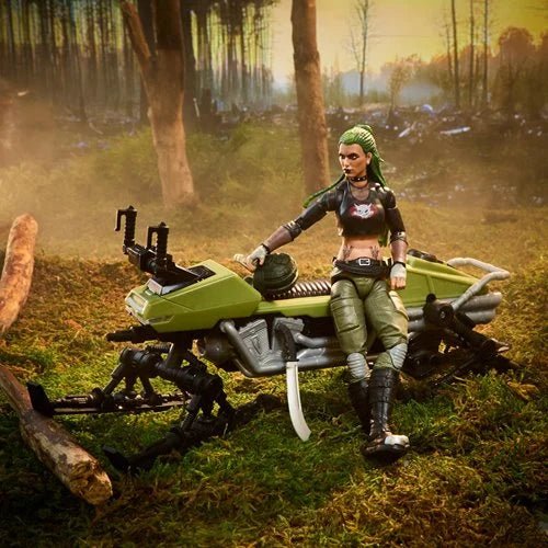 G.I. Joe Classified Series 194, Zanya and Dreadnok Chameleon (Swamp Skier) Vehicle - Cadets Toys & Comics