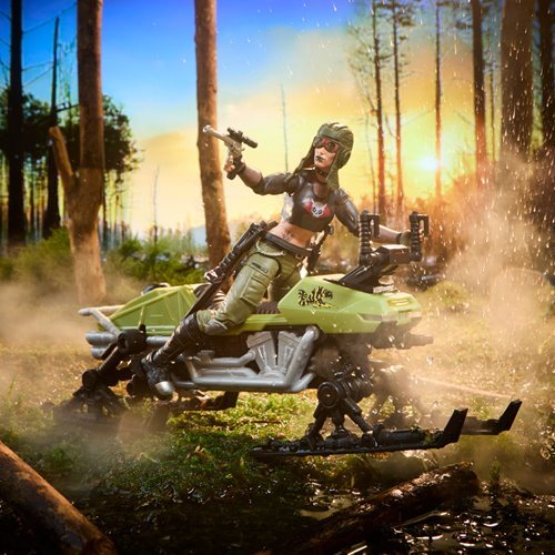 G.I. Joe Classified Series 194, Zanya and Dreadnok Chameleon (Swamp Skier) Vehicle - Cadets Toys & Comics