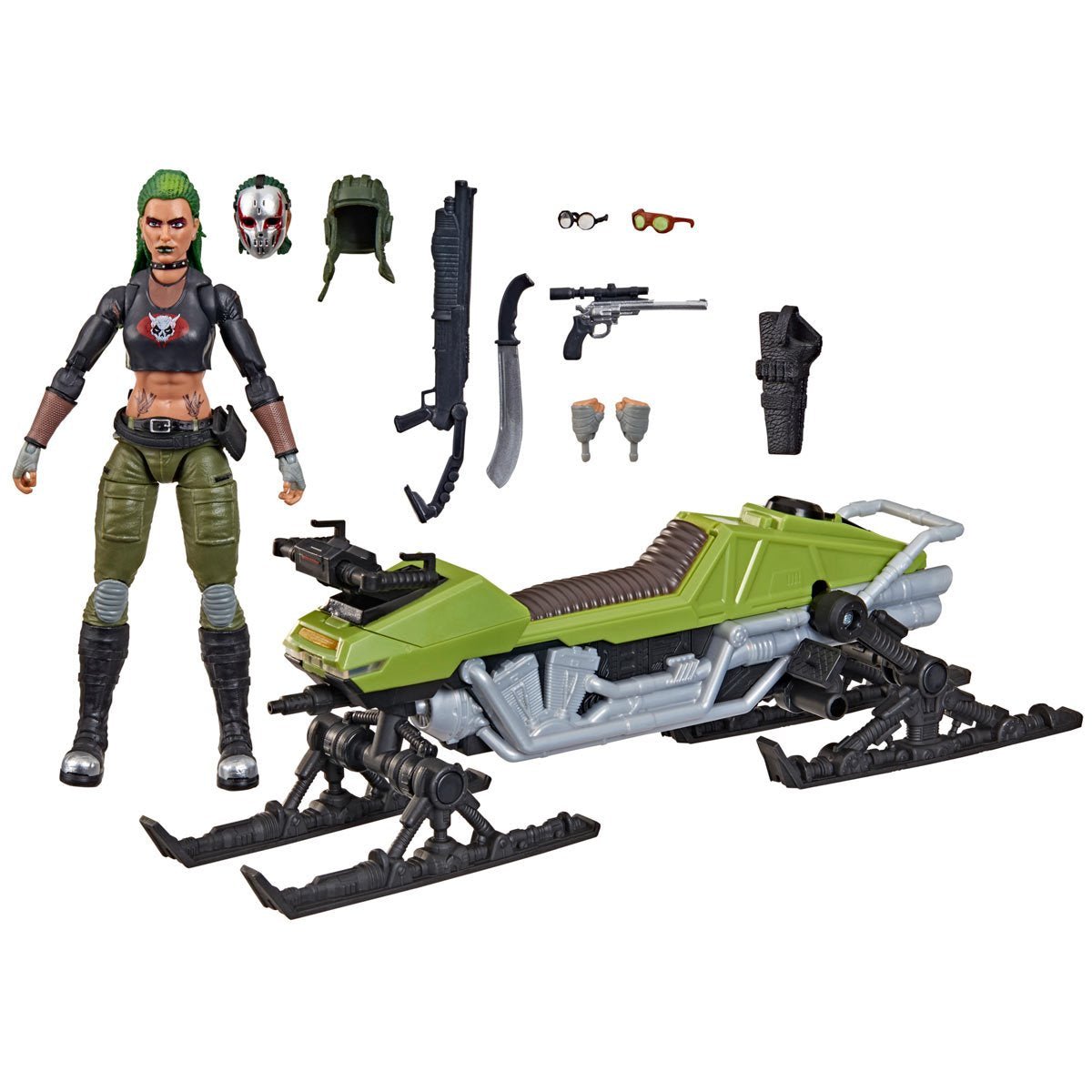 G.I. Joe Classified Series 194, Zanya and Dreadnok Chameleon (Swamp Skier) Vehicle - Cadets Toys & Comics