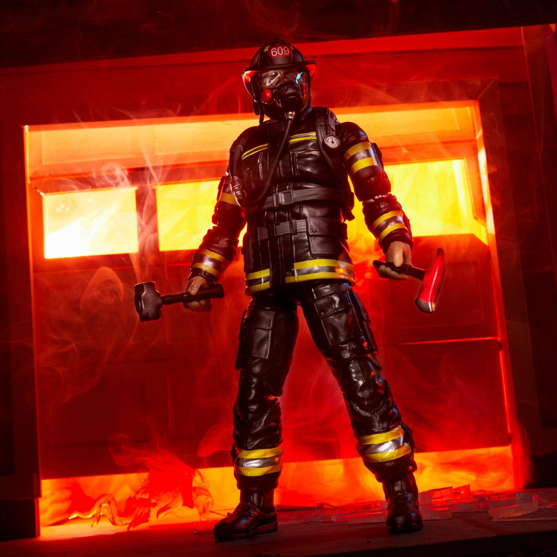 G.I. Joe Classified Series Legacy Collection Search & Rescue Firefighter