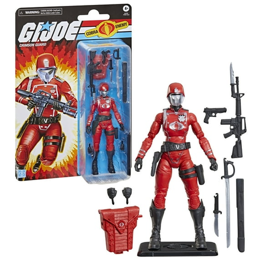 G.I. Joe Classified Series Retro Card Female Crimson Guard (Dexter) - Cadets Toys & Comics