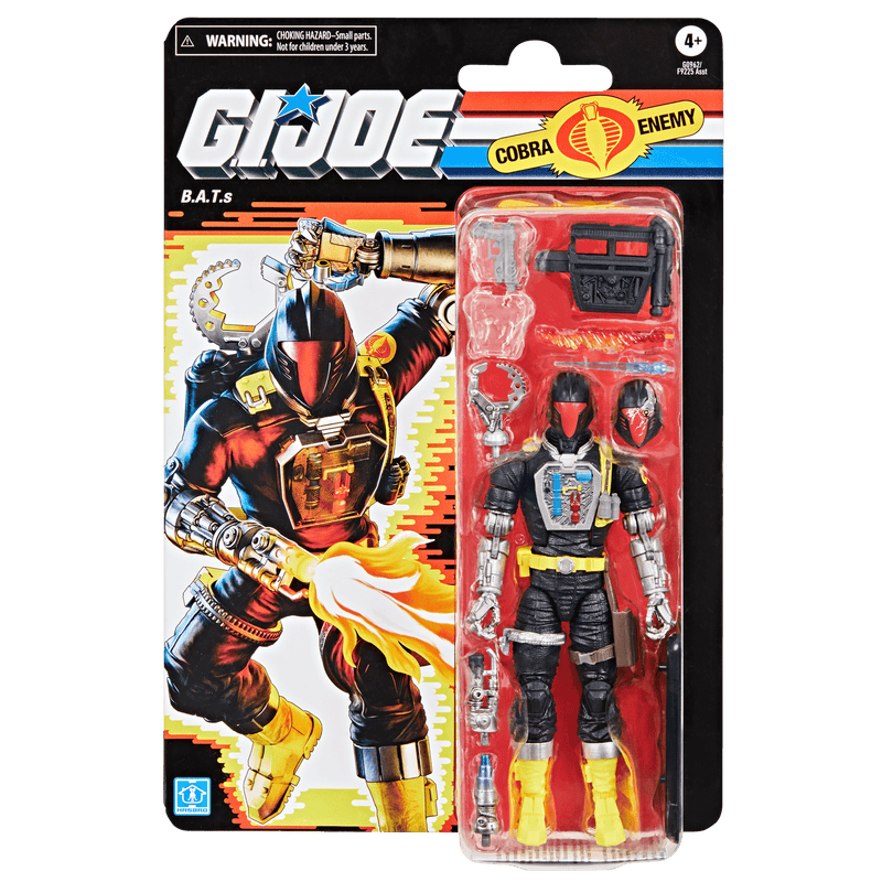 Tarjeta retro de la serie GI Joe Classified: BAT (Soldado androide de batalla)