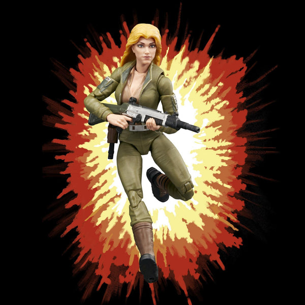 Tarjeta retro de la serie GI Joe Classified: Courtney "Cover Girl" Krieger