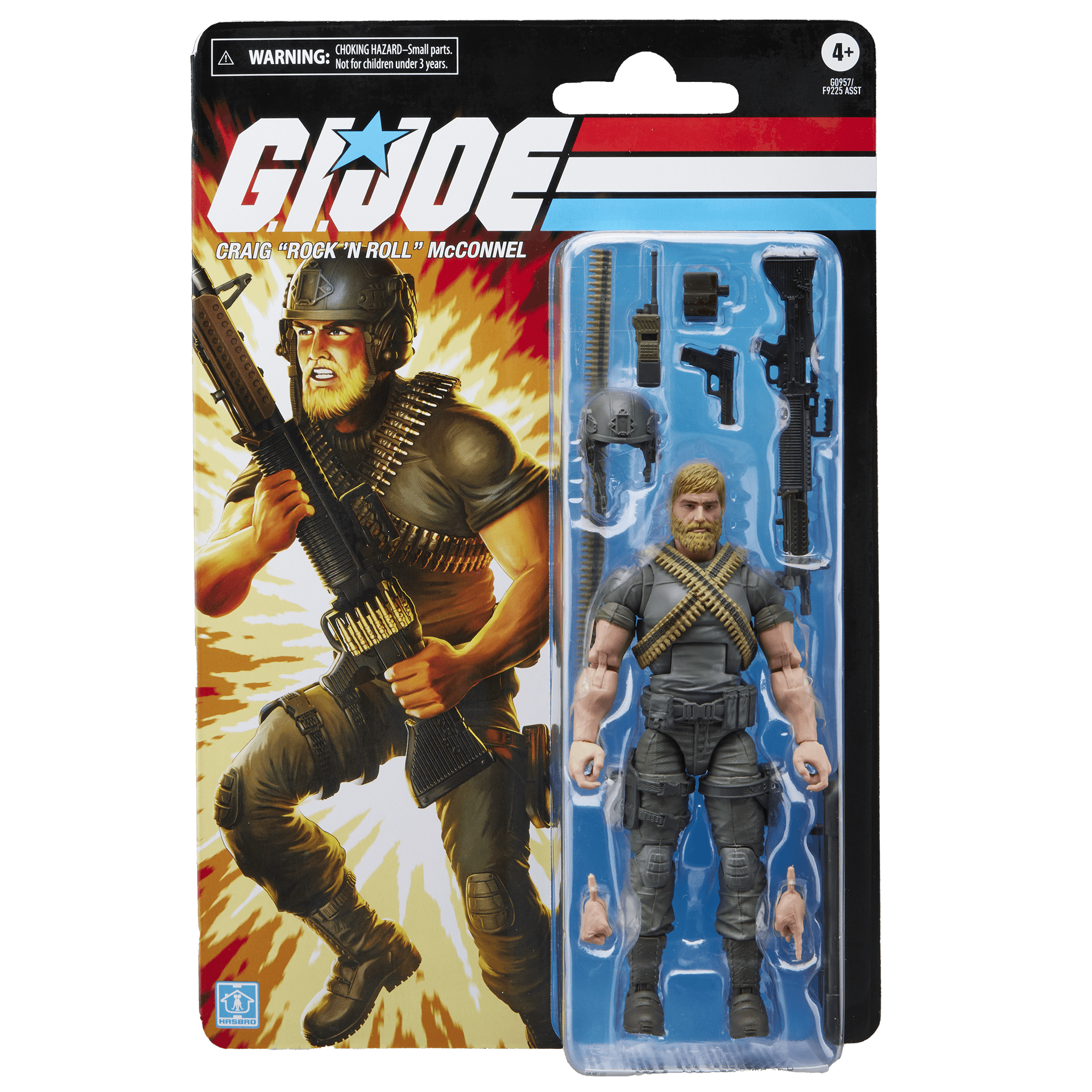 G.I. Joe Classified Series Retro Cardback Craig “Rock ’N Roll” McConnel