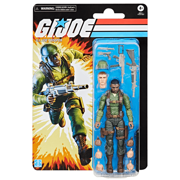Tarjeta retro de la serie GI Joe Classified: BAT (Soldado androide de batalla)