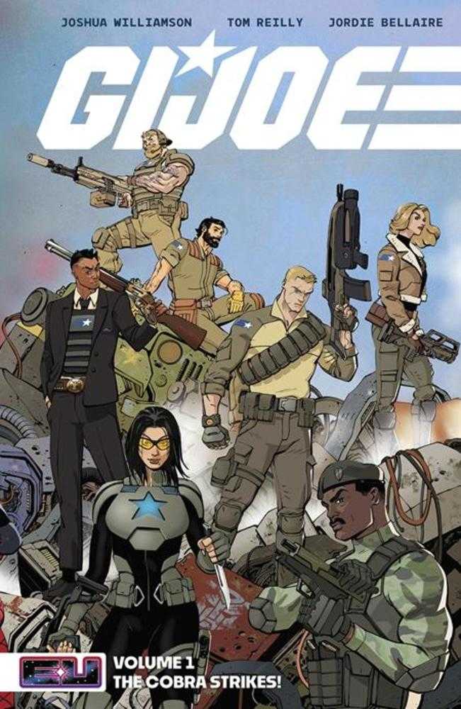 G.I. Joe TPB Volume 01 The Cobra Strikes Tom Reilly Cover - Cadets Toys & Comics