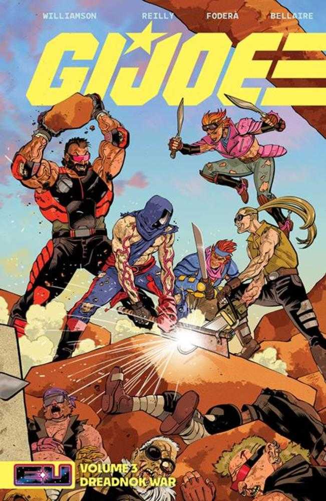 G.I. Joe TPB Volume 03 Direct Market Exclusive Tom Reilly Variant - Cadets Toys & Comics