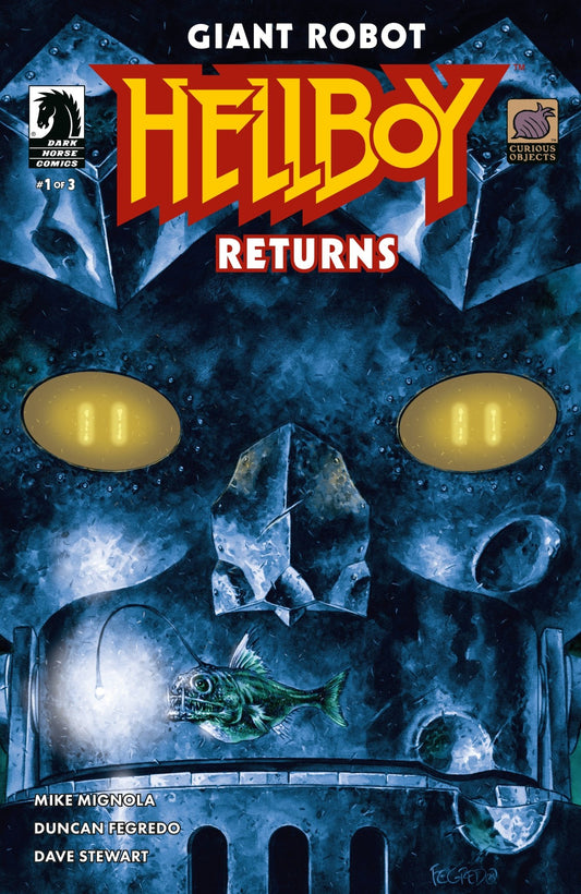 Giant Robot Hellboy Returns 1 (Cover A) (Duncan Fegredo) - Cadets Toys & Comics