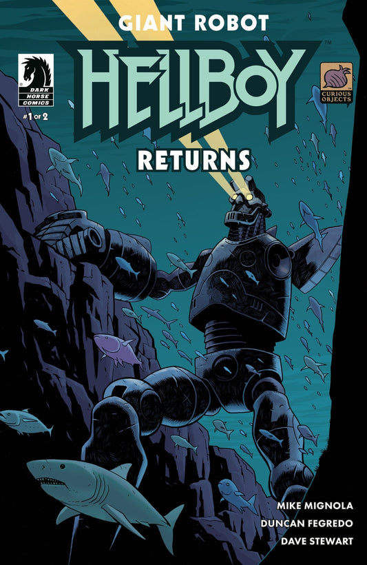 Giant Robot Hellboy Returns 1 (Cover B) (Ben Stenbeck) - Cadets Toys & Comics