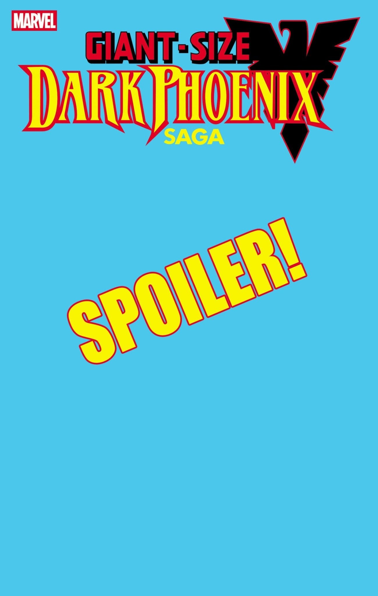 Saga de Fénix Oscura de Tamaño Gigante #1 Stephanie Hans Variante con Spoiler