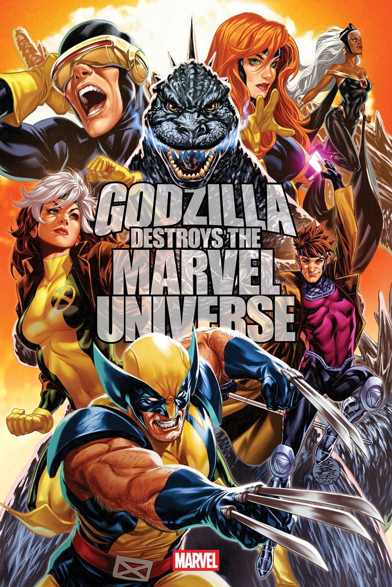 Godzilla destruye el Universo Marvel #3