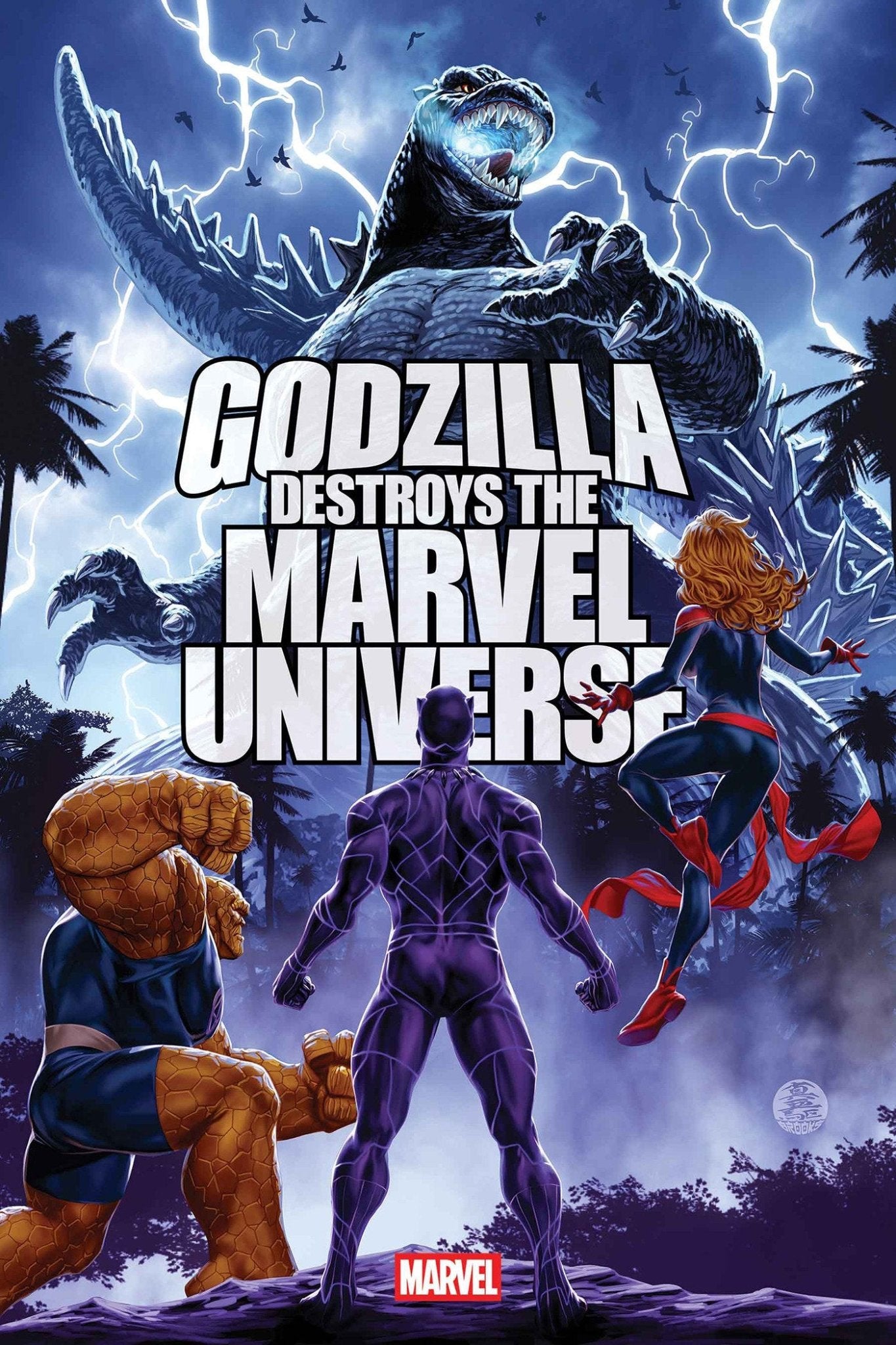 Godzilla destruye el Universo Marvel #4