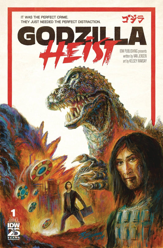 Godzilla: Heist 1 Cover A - Cadets Toys & Comics