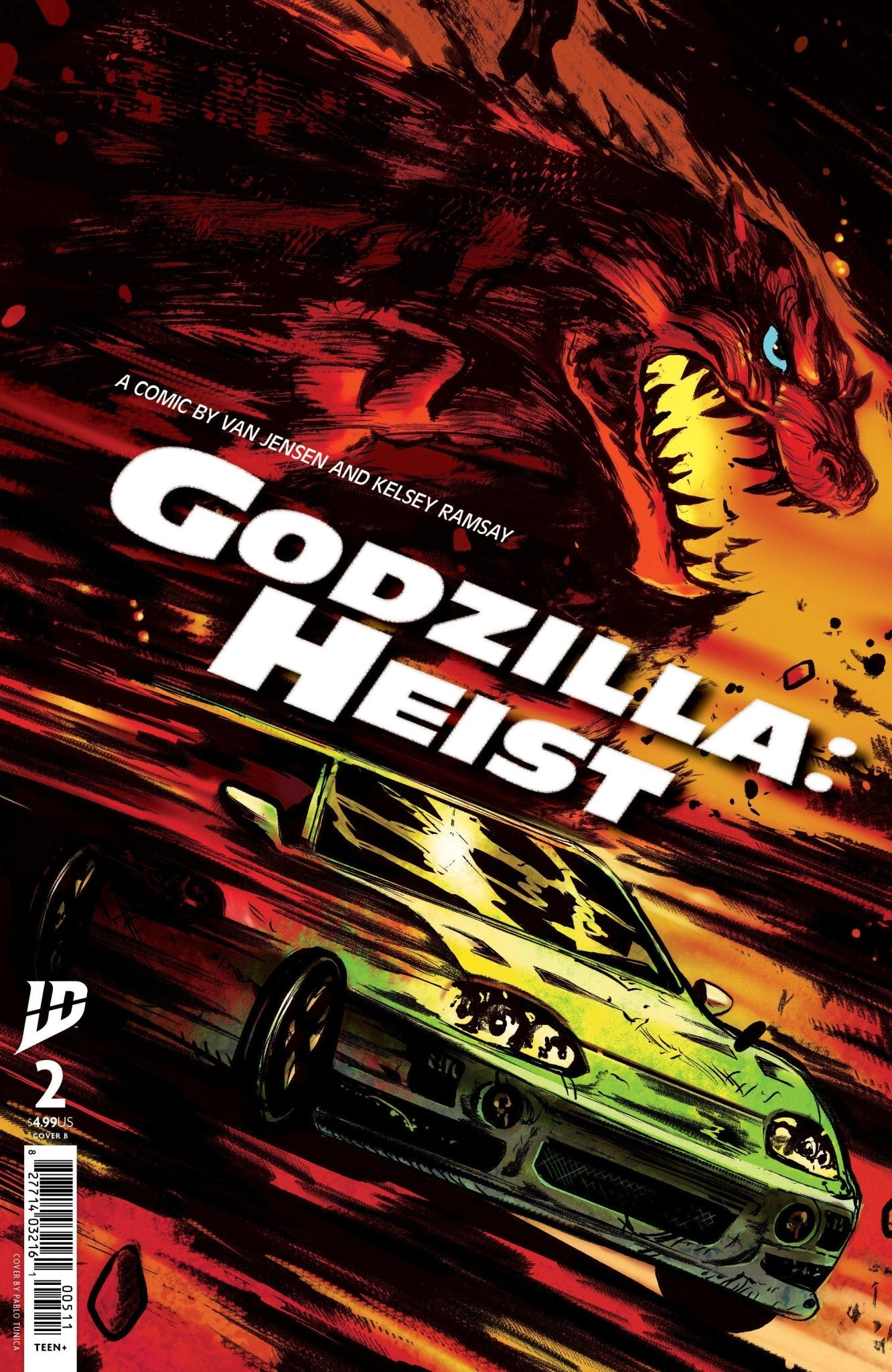 Godzilla: Heist 2 Variant B (Tunica Movie Poster Variant) - Cadets Toys & Comics