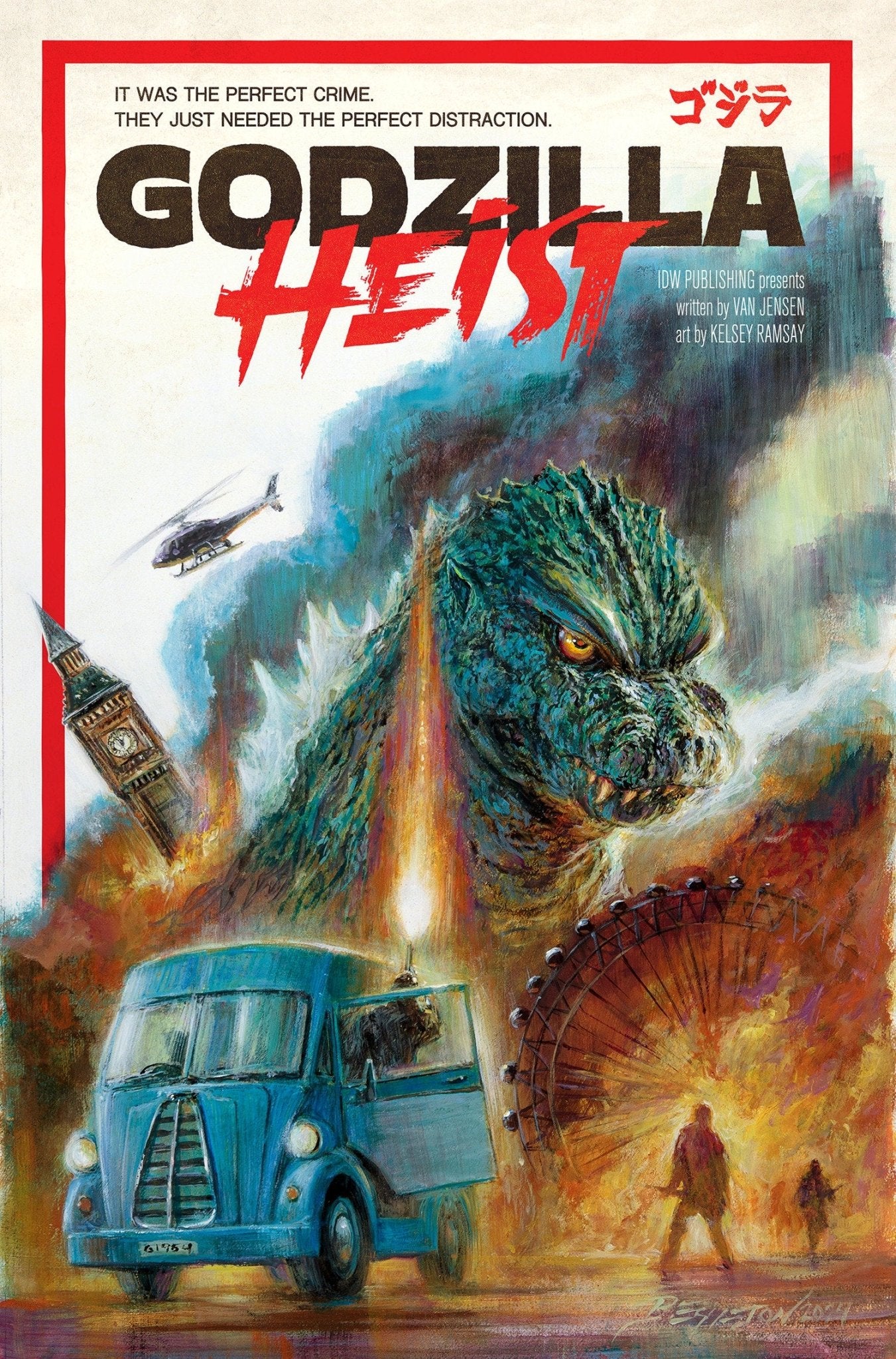 Godzilla: Heist - Cadets Toys & Comics