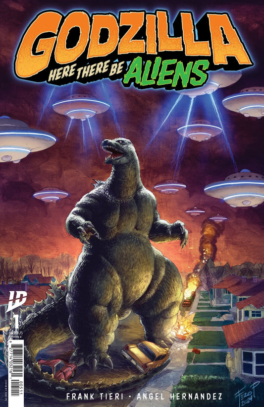 Godzilla: Here There Be Aliens 1 Cover A (Pe) - Cadets Toys & Comics