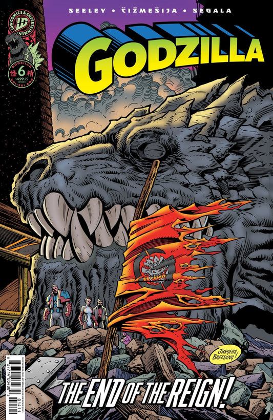 Godzilla [Kai Sei Era] 6 Variant D (Jurgens The Death Of Superman Homage Variant) - Cadets Toys & Comics