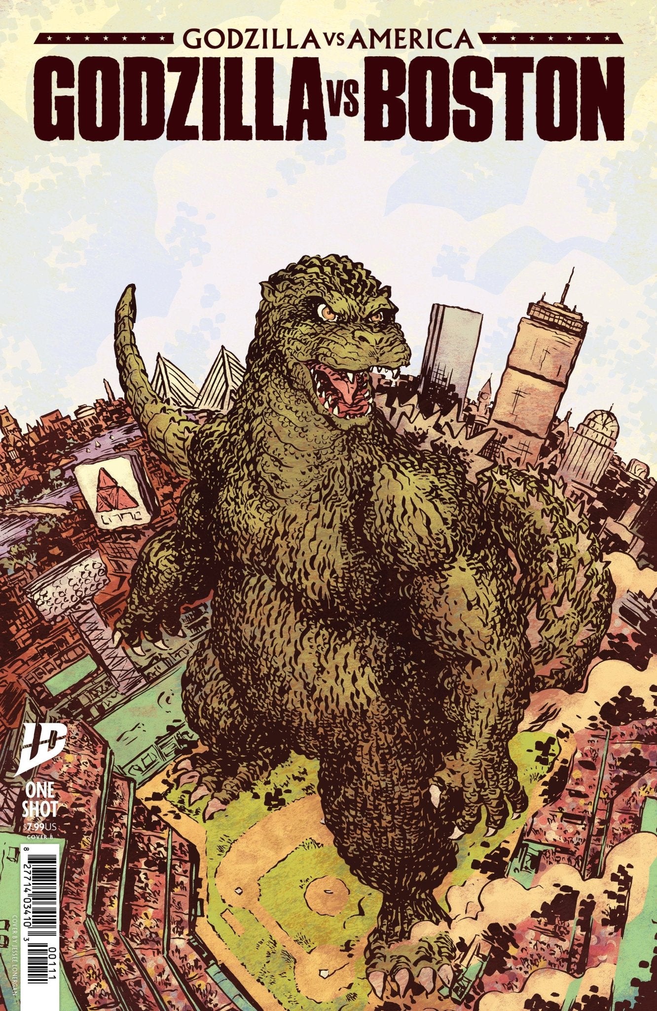 Godzilla contra América: Variante B de Boston (Lonergan)