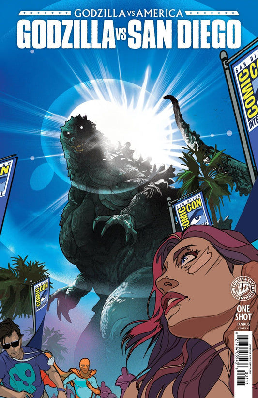 Godzilla vs. America: San Diego Cover A (Ward) - Cadets Toys & Comics