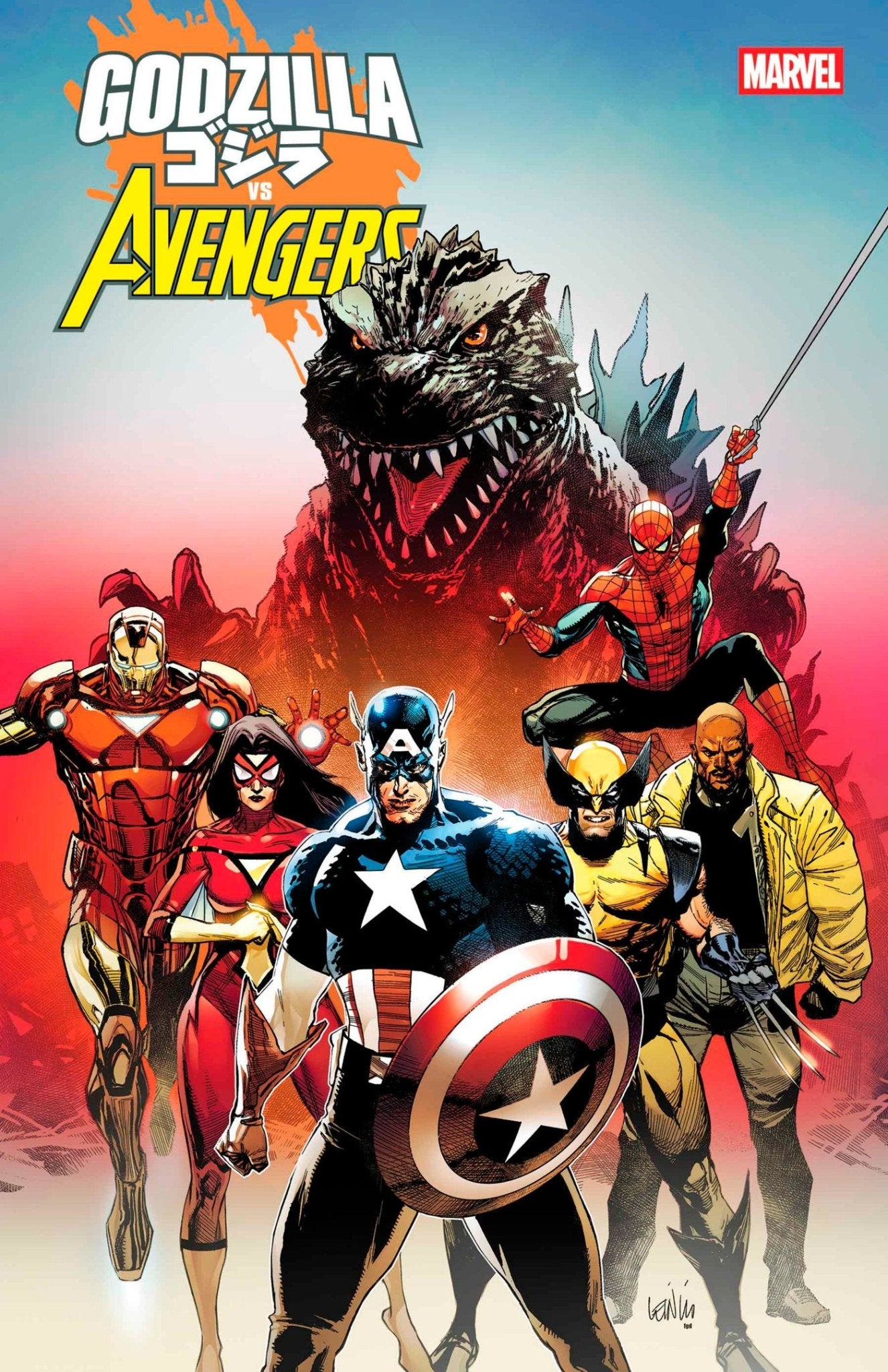 Godzilla contra los Vengadores #1