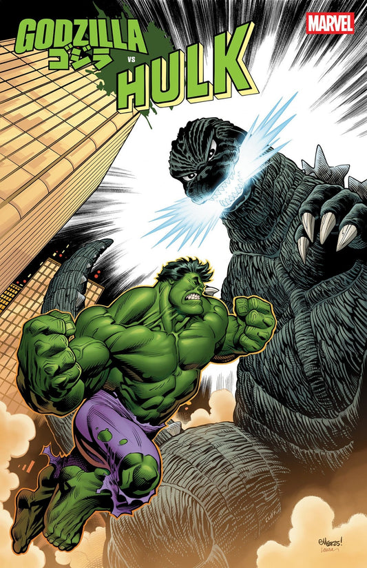 Godzilla vs. Hulk 1 Edition Mcguinness Foil Variant - Cadets Toys & Comics