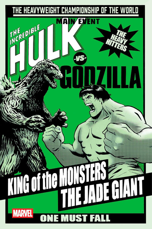 Godzilla vs. Hulk 1 Lee Garbett Versus Variant - Cadets Toys & Comics