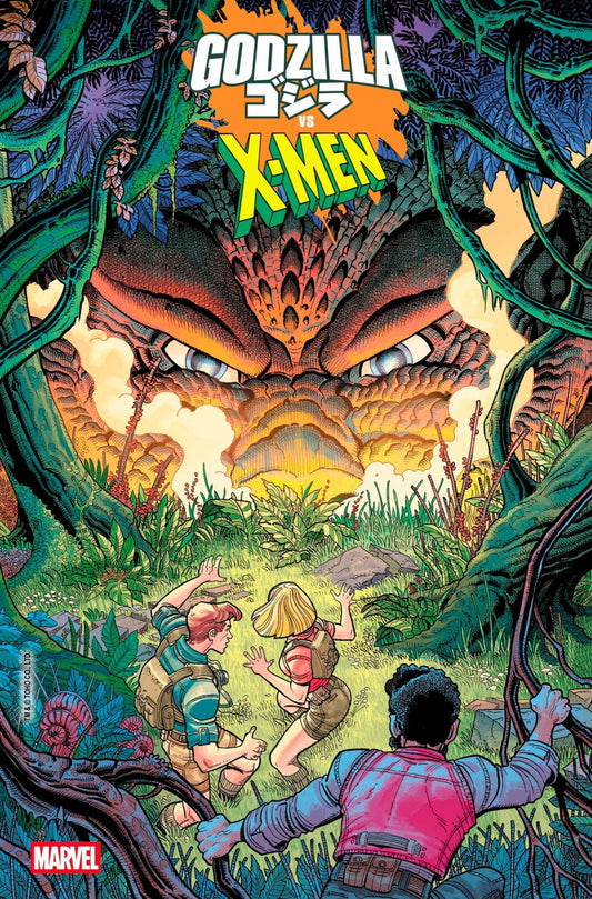 Godzilla vs. X - Men 1 Nick Bradshaw Monster Homage Variant - Cadets Toys & Comics